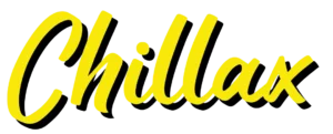 BeCalm Chillax Product Typography
